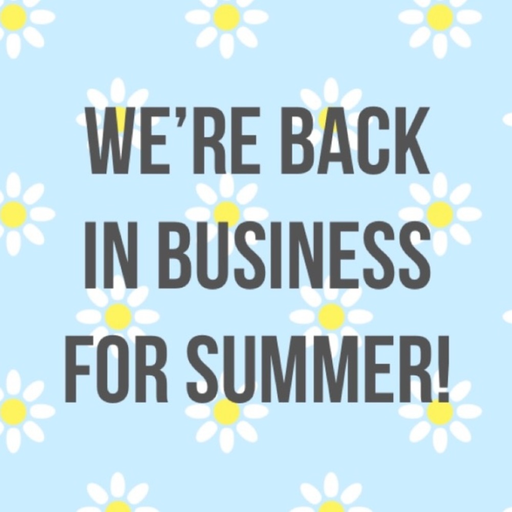 ALL SALES GOING THROUGH TODAY 5/11-8/1!